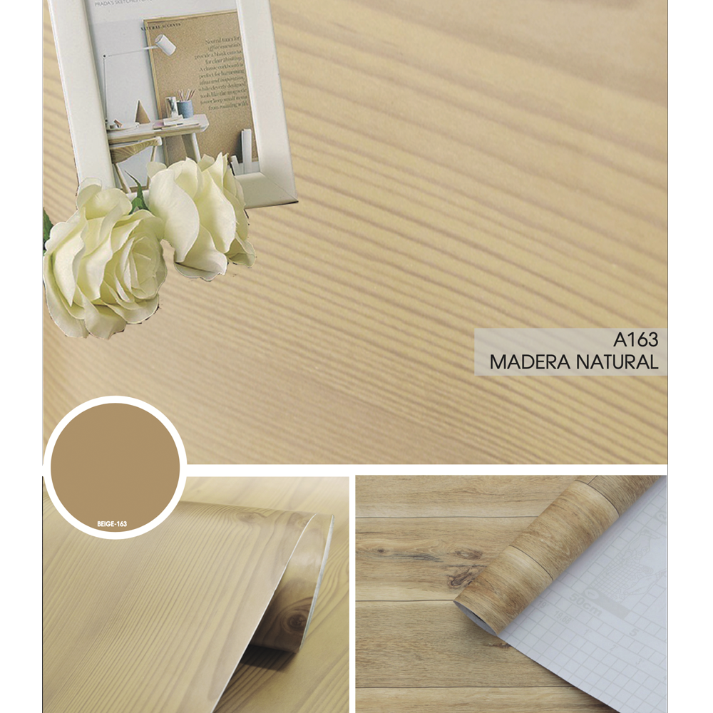 Vinil Autoadherible Madera (1.22x1m) - DECOFILM®