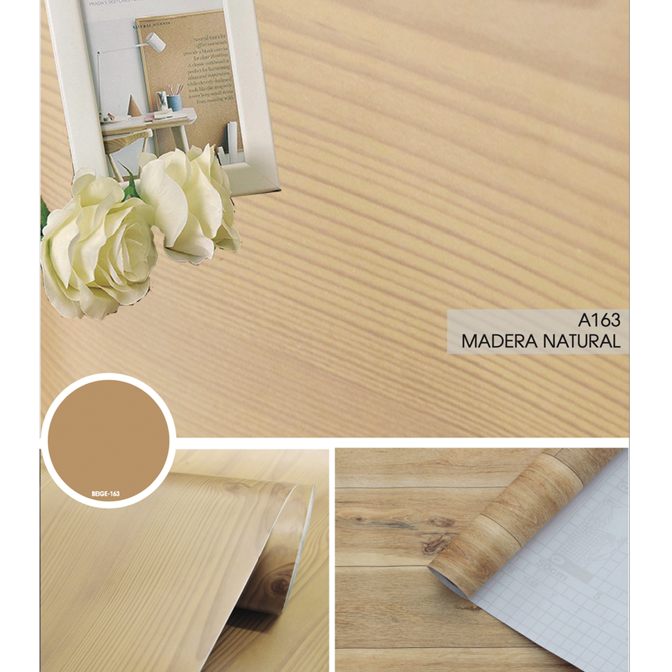 Vinil Autoadherible Madera (1.22x1m) - DECOFILM®A163