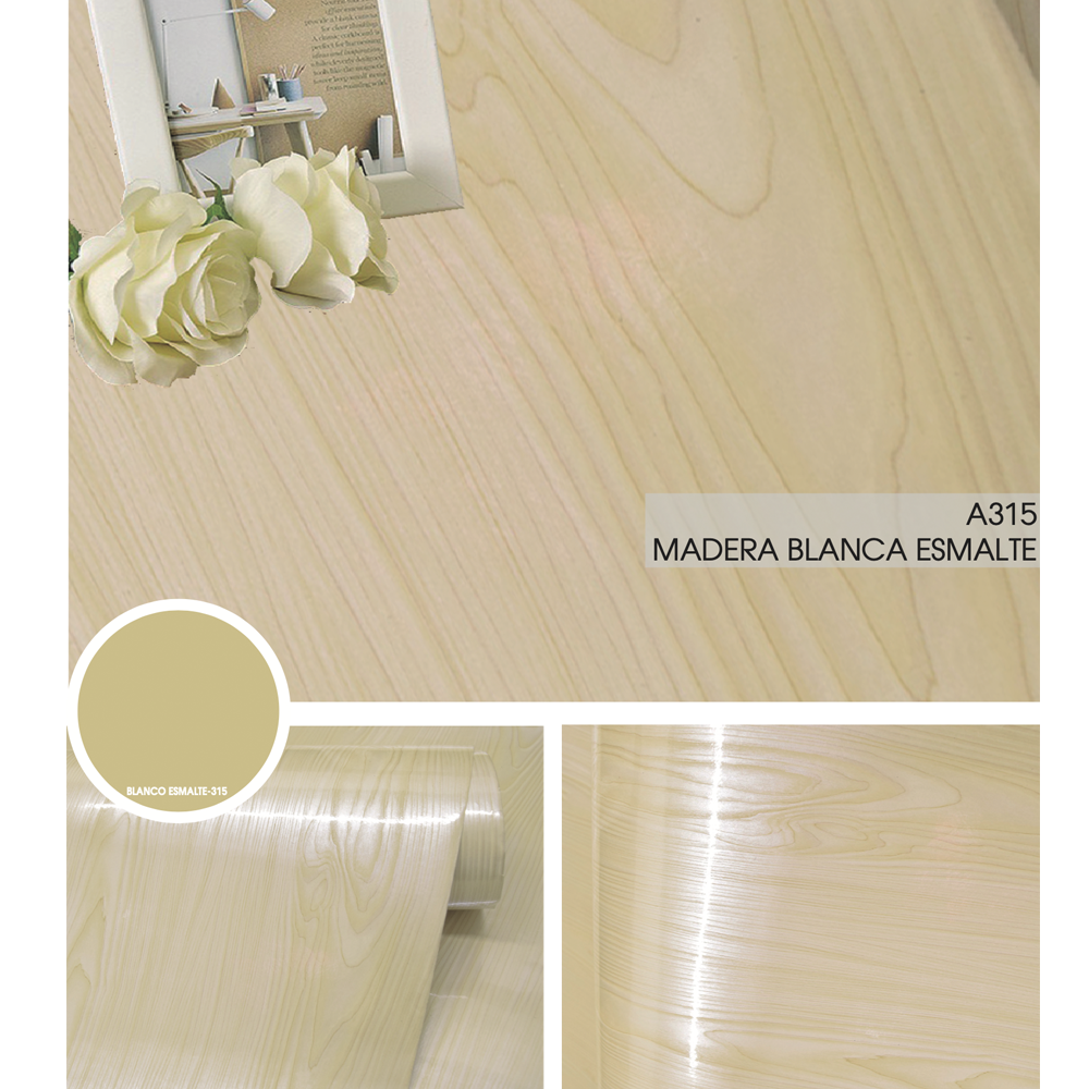 Vinil Autoadherible Madera (1.22x1m) - DECOFILM®