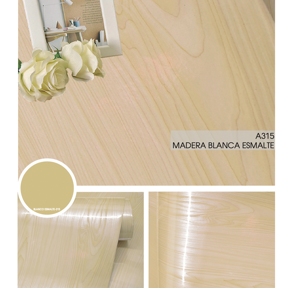 Vinil Autoadherible Madera (1.22x1m) - DECOFILM®A315