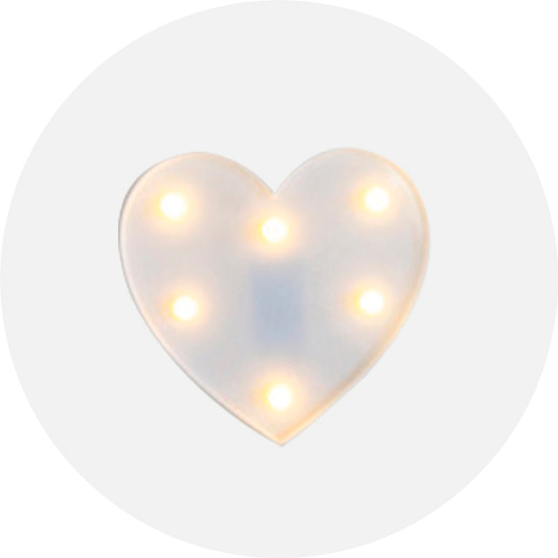 D LIGHTS-FIGURAS-CORAZONBLANCO