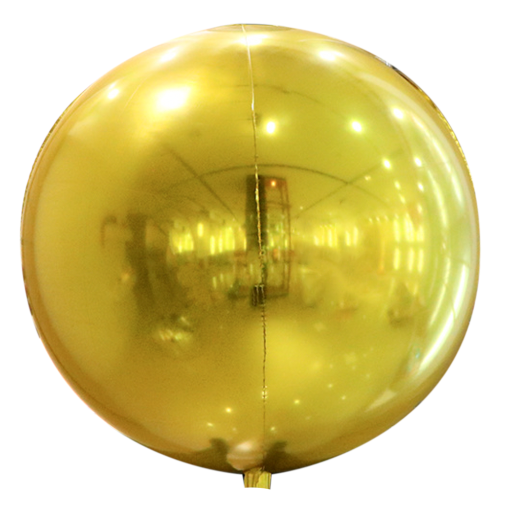 Globo Ball 4D Dorado - 4D001