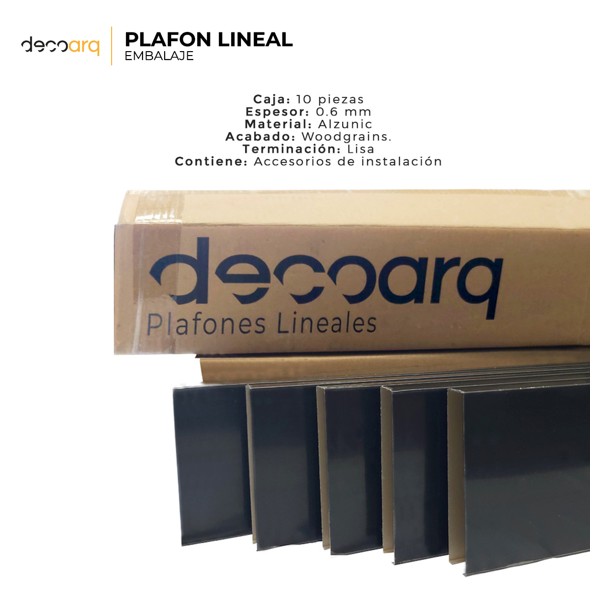 DECO ARQ - PLAFONES LINEALES