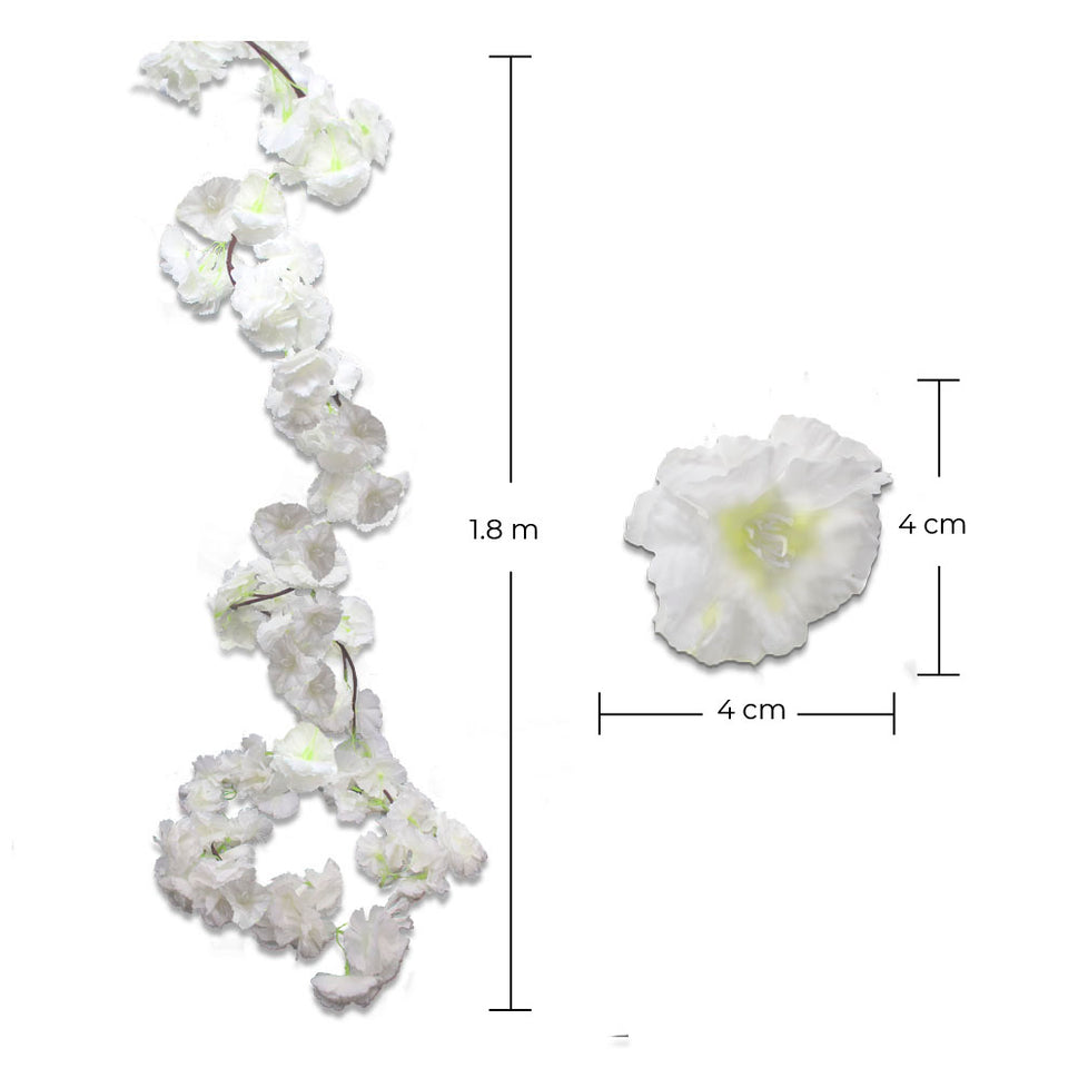 Guias Florales Flor de Cerezo - DECOFLORA®FLOR DE VINO BLANCO