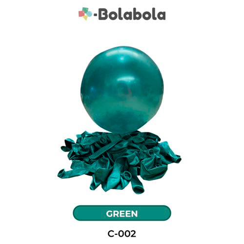 GLOBO CHROME COLOR GREEN C-002 - BolaBola®