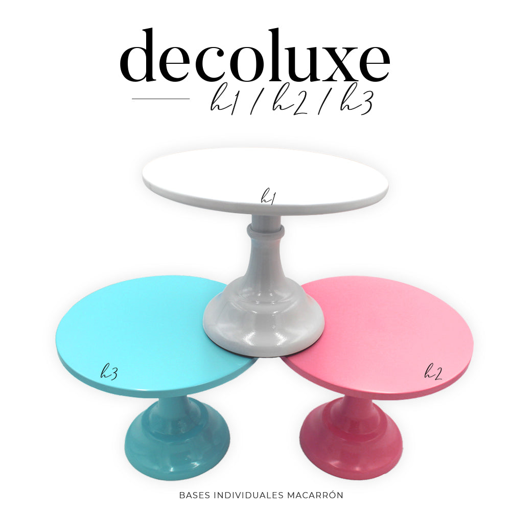DECOLUXE-Bases para pastel Individuales
