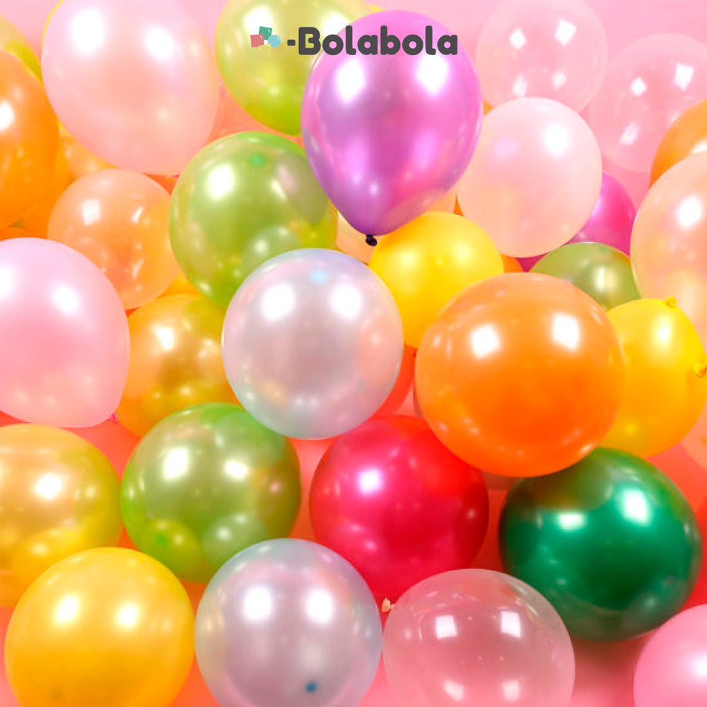 GLOBO METALICO COLOR BLUE PEARL MP-113