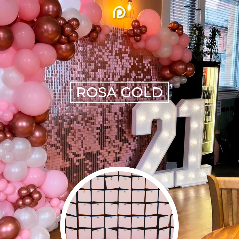 PANEL 4D - Color Rosa Gold