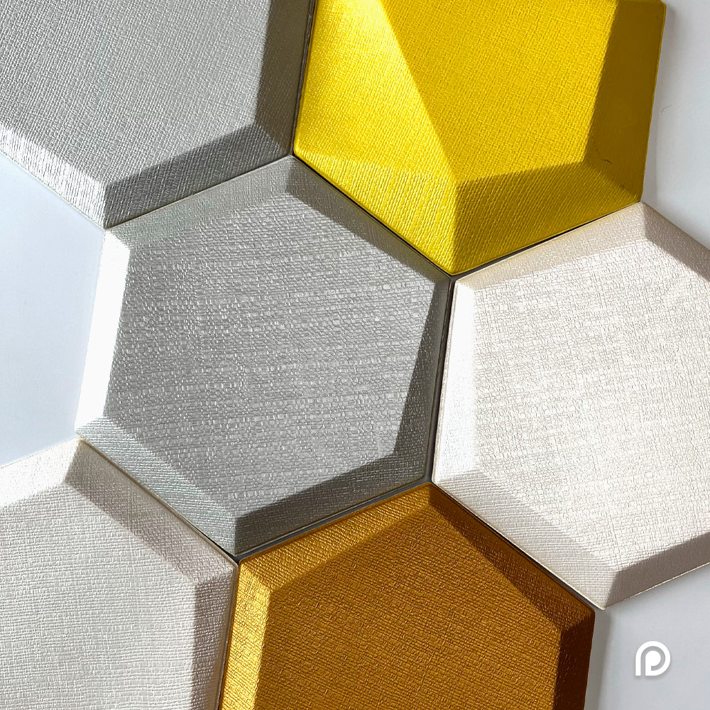 PANEL DECORATIVO SOFT HEXAGONAL